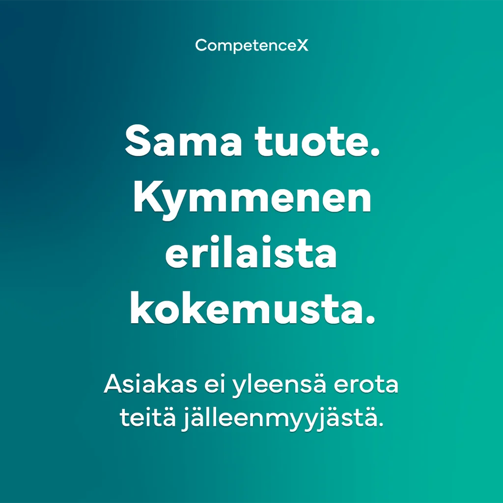 Tietoisku: asiakas ei aina erota valmistajaa jälleenmyyjästä